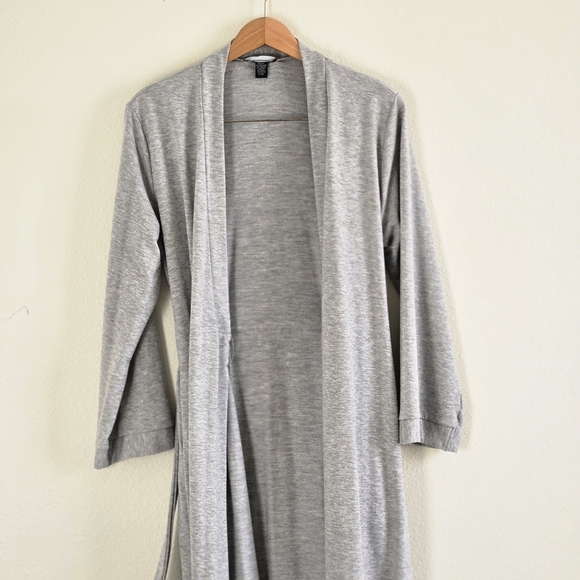 Gray Women's Robe - Picture 6 of 8
